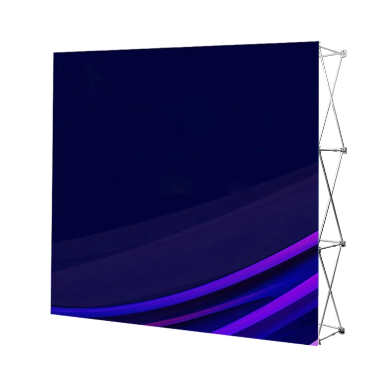 Portable Hot Selling Factory Supply New Design Outdoor Folding Pop Up Advertising Banner