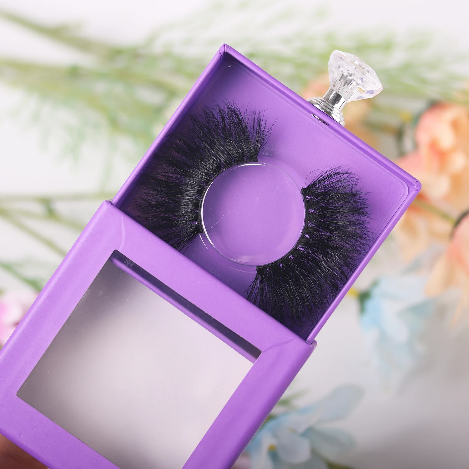 TOP Quality OEM Wholesale Private Label Reusable Silk Lash Cases False Eyelash Packaging Box