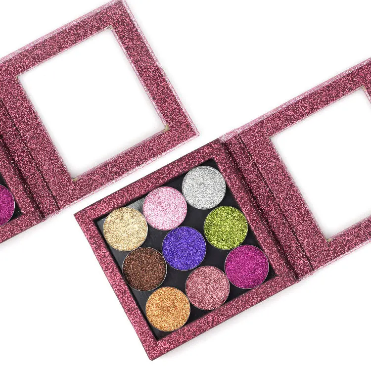 Empty Pigment Magnetic Makeup Color Make Eye Shadow Palette Case