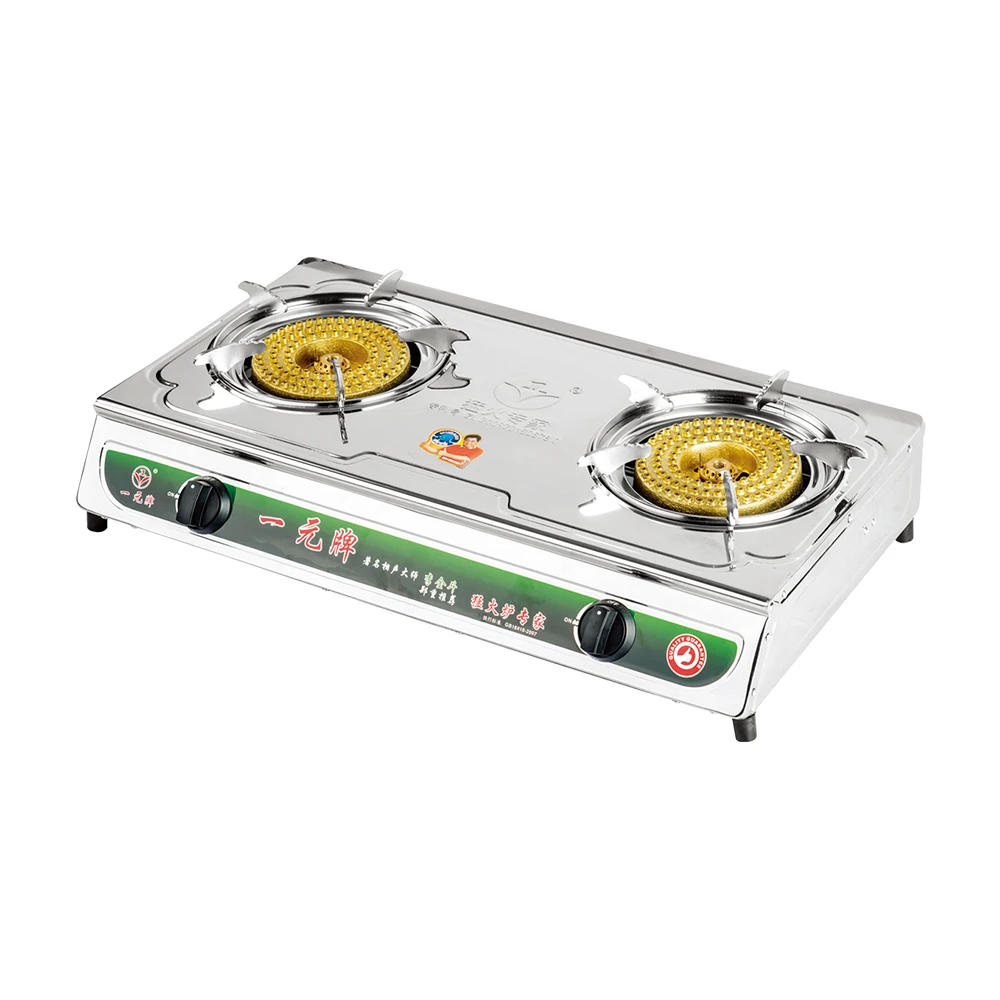 low pressure YYA-06 desktop high flame stainless steel kitchen price cooking gas stove gas cooker