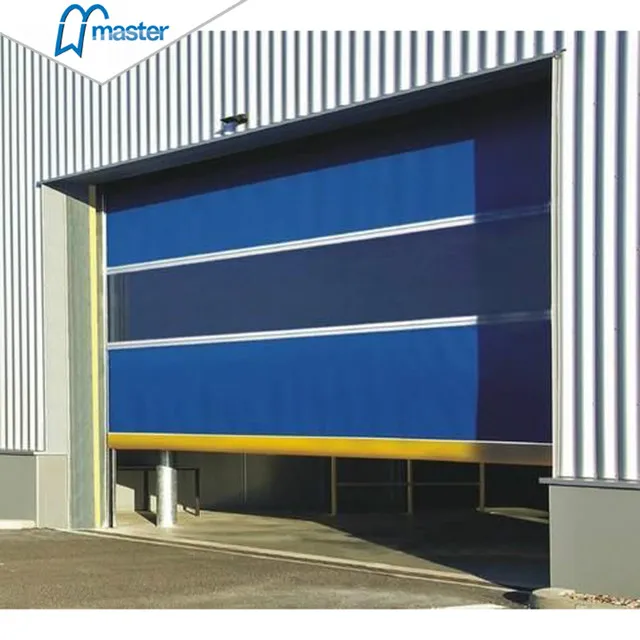 Factory direct sale industrial commercial warehouse dock door roll up high speed pvc doors with high quality and cheap price