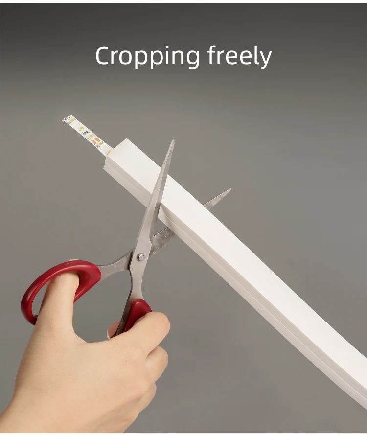 Aisilan 2022 Customized  Warm White 12v flexible board silicon led strip light