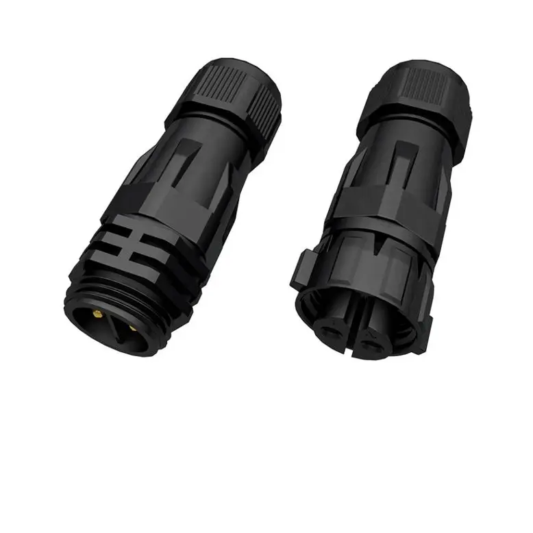 Chinese Plug Manufacturing led lighting outdoor waterproof connector ip68 m19 cable connector
