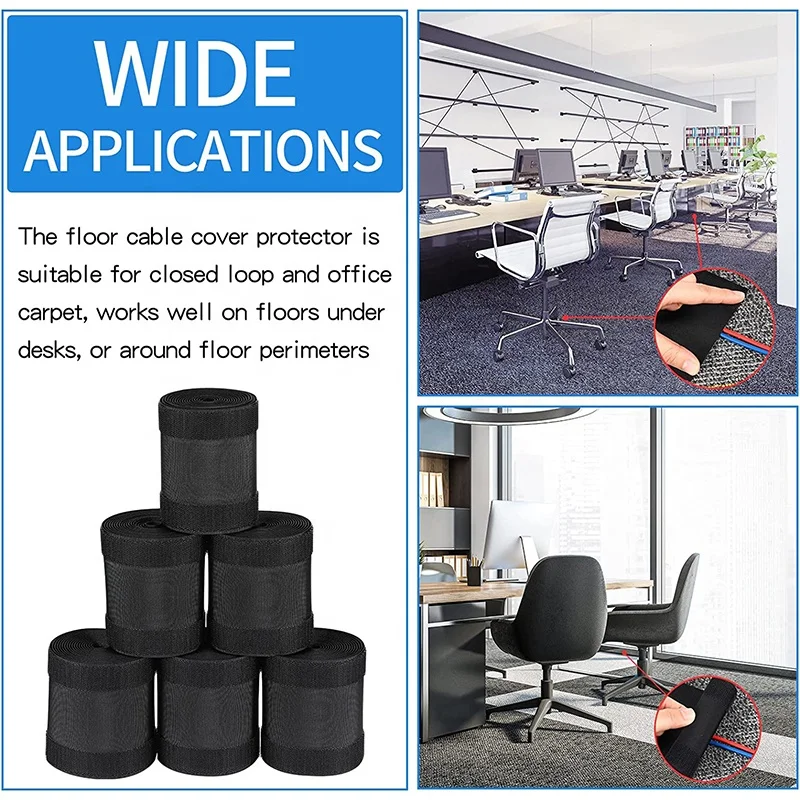 cable wires assemblies underground cable cover waterproof cable protection tiles Organizer hook and loop suppliers