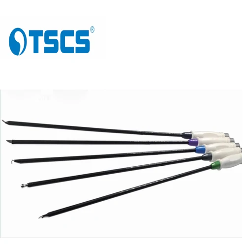 Disposable monopolar hook laparoscopic electrode electric coagulation