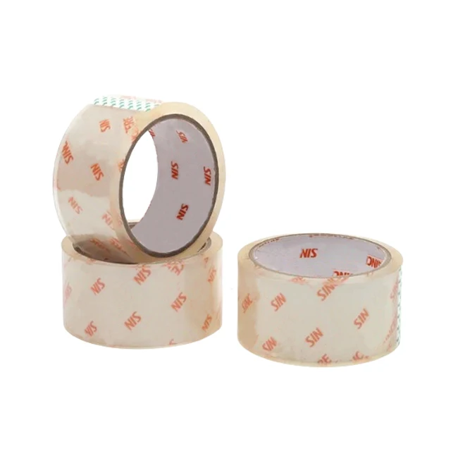 Custom Logo Printed OEM Designed Carton Sealing Packing Tape Strong Adhesive Bopp Packaging Sticky Tape