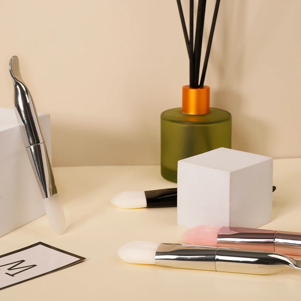 Новое поступление, новейший дизайн, принимаем низкое количество, пластиковая ручка, макияж, красота, маска для лица, кисть из силикона