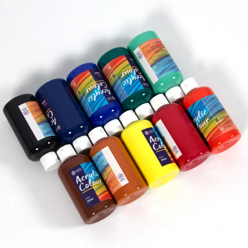 Tube Acrylic Paints for Artist Colors 120 Ml Painting OEM Loose Sets Packaging City Paper PCS Origin Sight Type Product