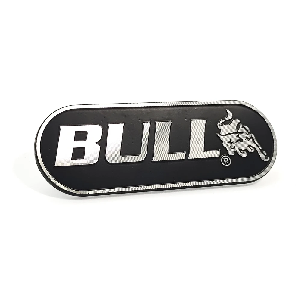 High quality business License plate advertising Custom Metal Crafts Casting Logo metal brand logo aluminum