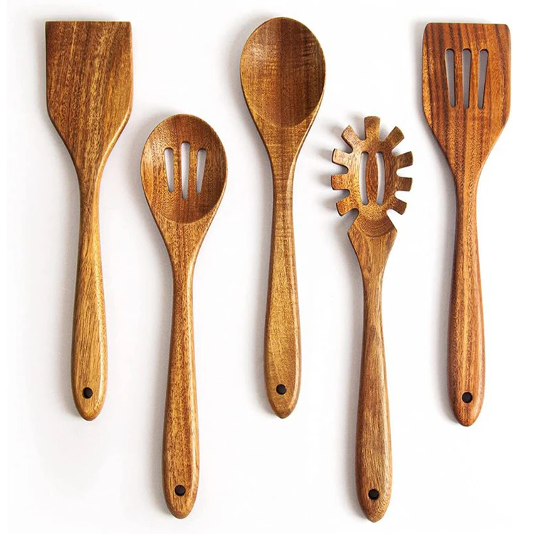 Custom Easy To Clean Knife-Friendly Surface Bamboo Tea Spoon