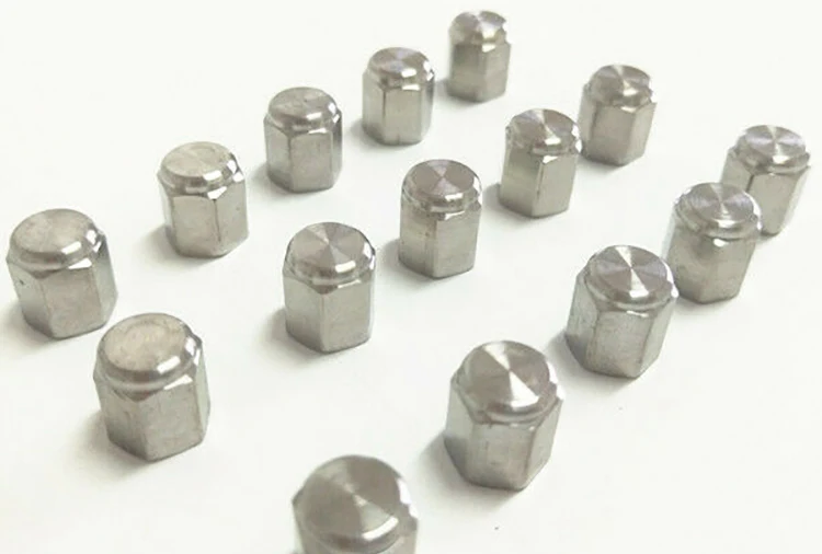 Заводская цена, титановая крышка штока клапана, титановая крышка клапана шины, титановая Автомобильная Пылезащитная крышка