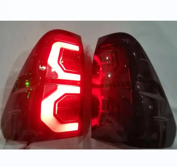 Pickup Truck Car Accessories Modified Tail lights Led For Toyota Hilux Revo Vigo 2016 2018 2020 2021 2022 Rear Tail Lamp