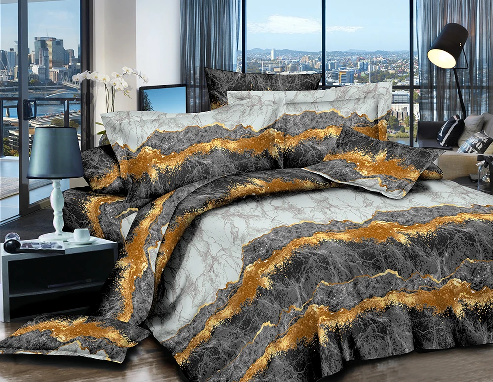 Factory delivery for HIGH QUALITY 100% polyester print fabric for home textile bed sheet  with more than 300 weaving machines