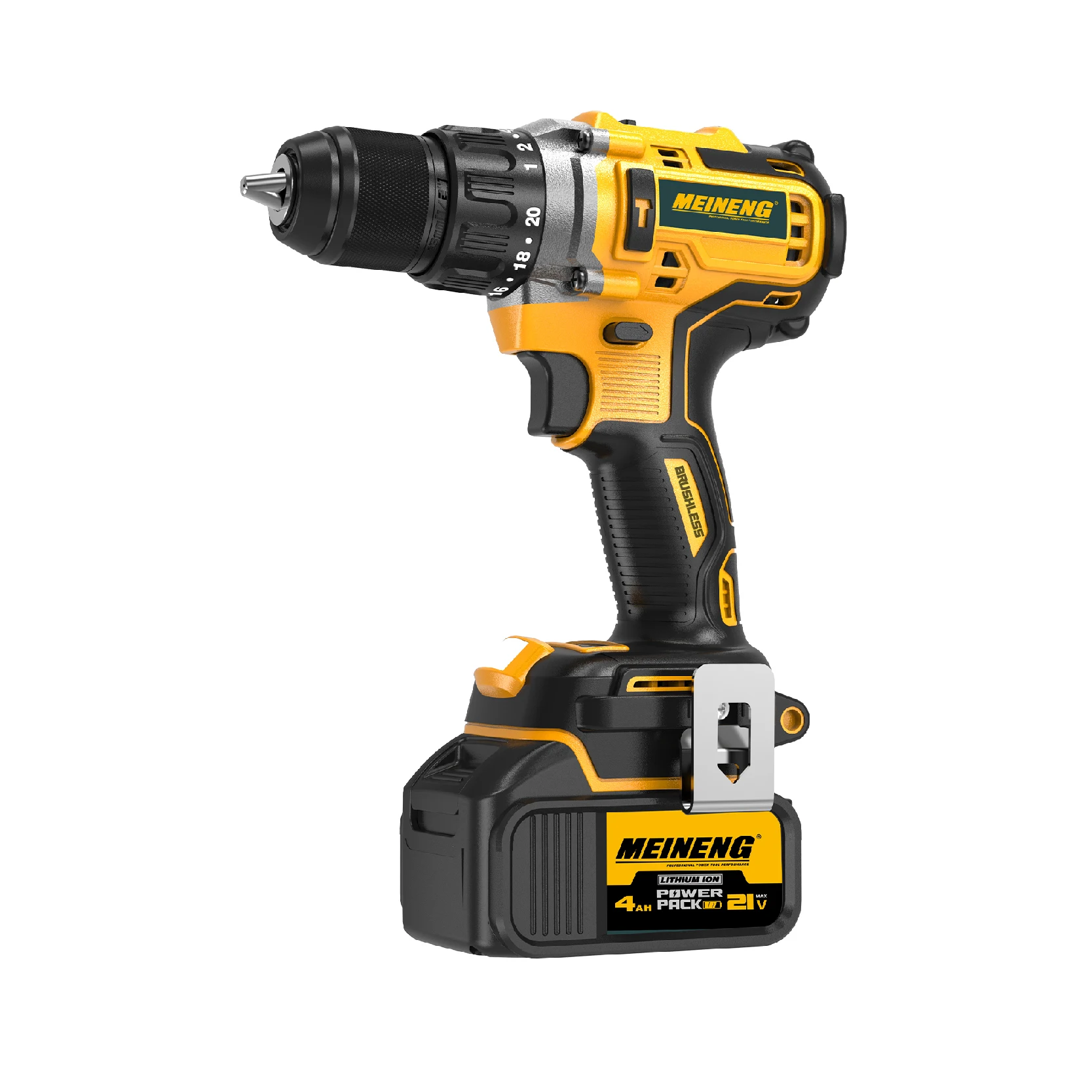 2538-MAX High quality 21V 120N.m 13mm Cordless Drill Set Brushless lithium drill