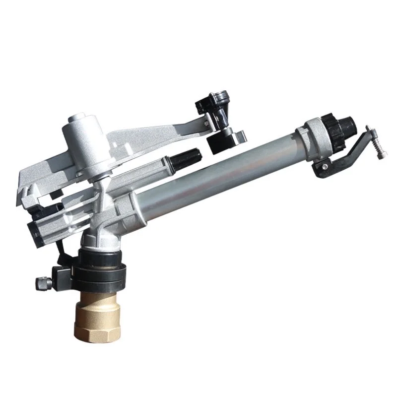 Farm Land Big Rain Gun Sprinkler, Flange connecting metal sprinkler gun