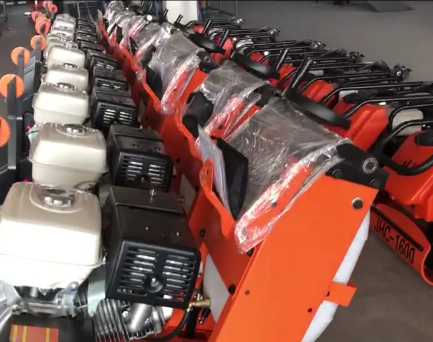 186F Diesel Road Concrete Cutter with 175mm Cutting Depth