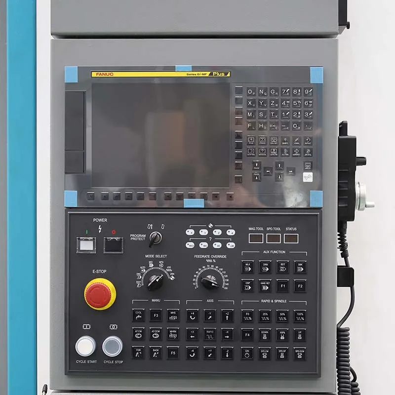 CE Approved 3 Axis VMC Vertical Machining Center Single Spindle CNC Milling Machine Fanuc Control System Multifunctional New