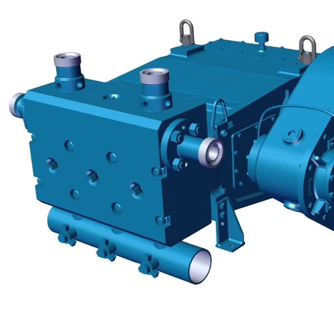 
TWS 600S HD Well Service Pumpoil field plunger pump fluid end 