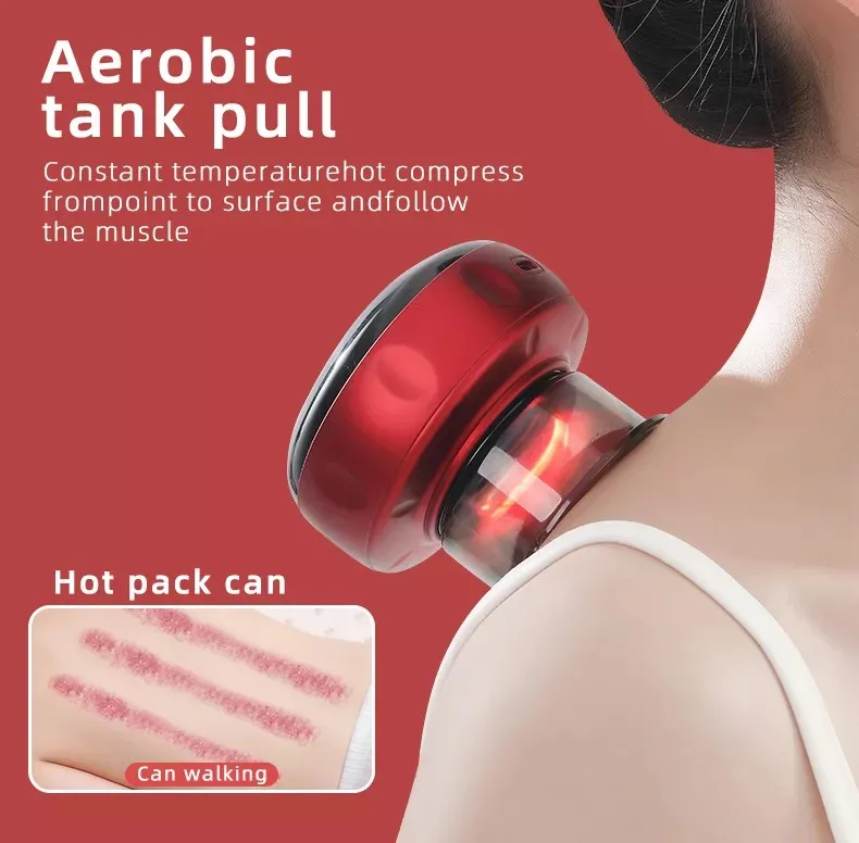 Amazon Hot Sale Vacuum Cupping Hijama Cups Electric Cupping Therapy Massager