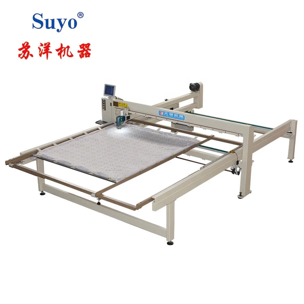 High Quality Single Head Computer Long Arm Quilting Machinery for Blankets