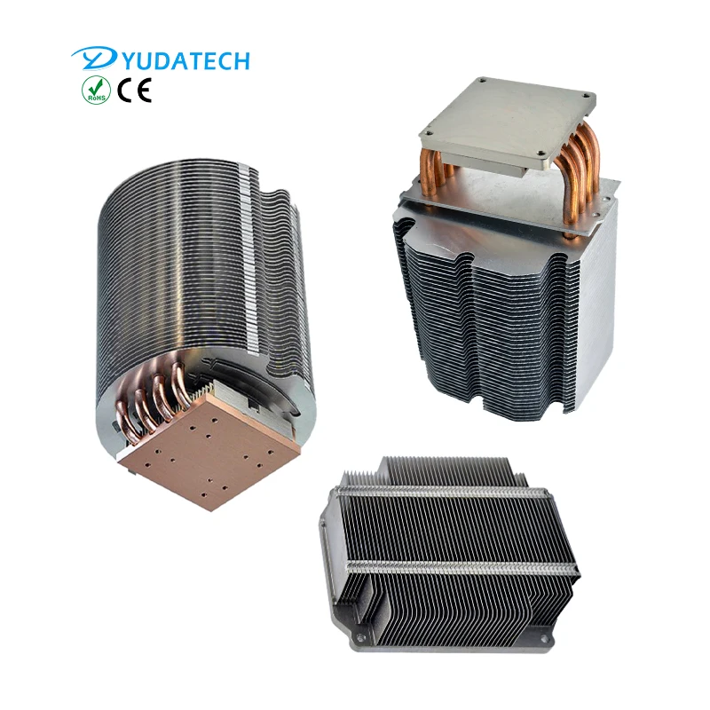 Custom led heat sinks dongguan high power led headlight aluminum profile heat pipe heatsink