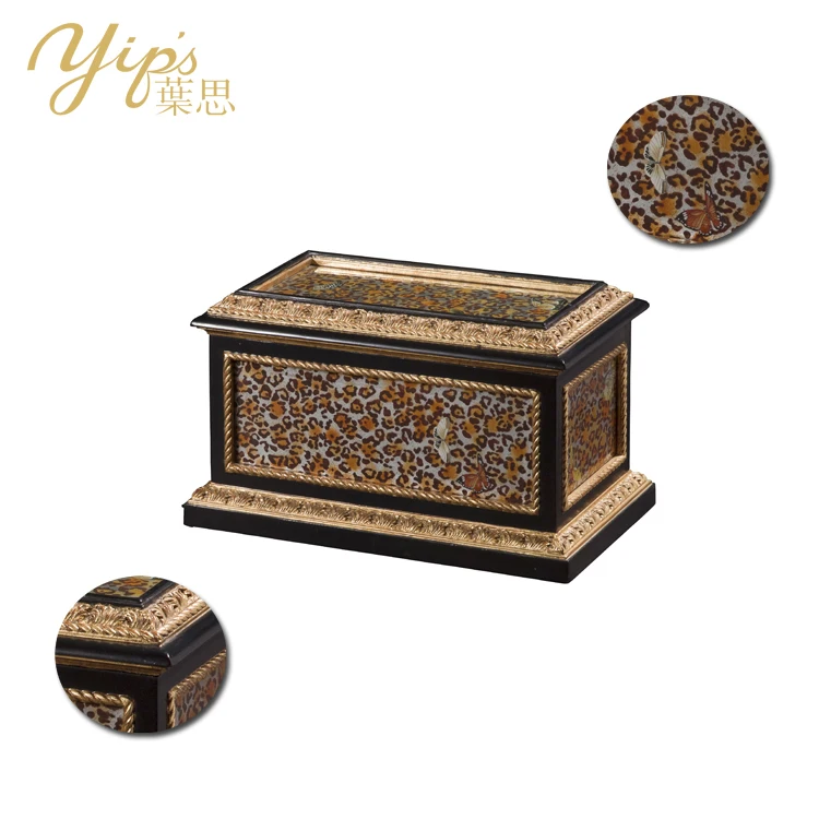 Yips LD-1203-0481 Handpainted Butterfly Pattern Livingroom Home Decoration Classical Luxury Box