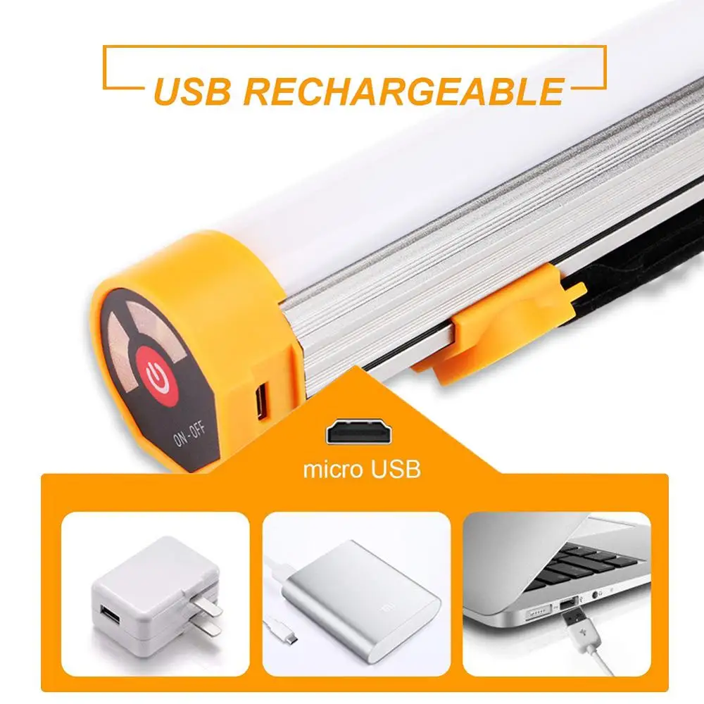  WARSUN Y76-27 USB Power Bank Аккумуляторная Открытый аварийный портативный светодиодный фонарь cob кемпинговые осветители с