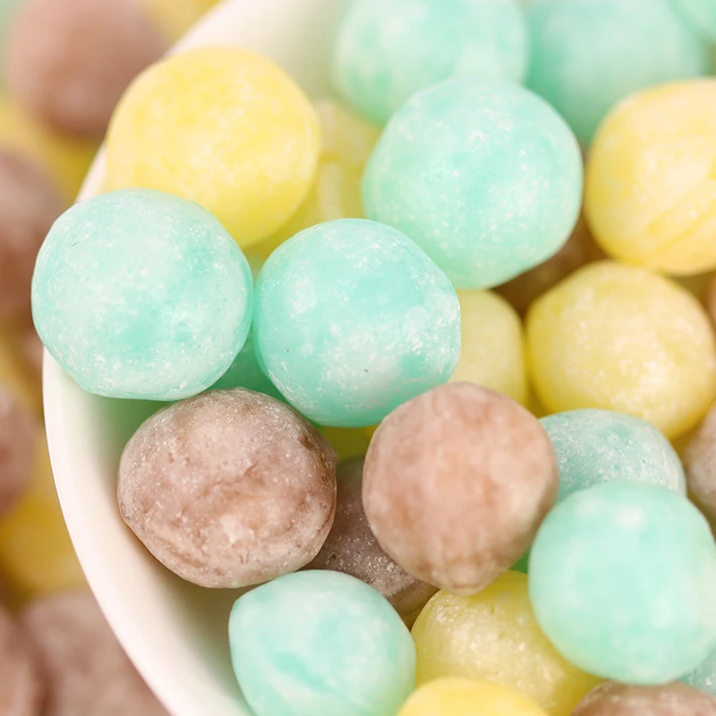 Funny wholesale mixed fruit flavor bulk packing sour bulk candy hard candies exotic candy