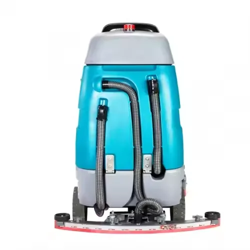 ARTRED Hand Push Scrubber Walk-Behind Street Electric Cleaner Manual Scrubber Airport Cleaner with CE Certificate