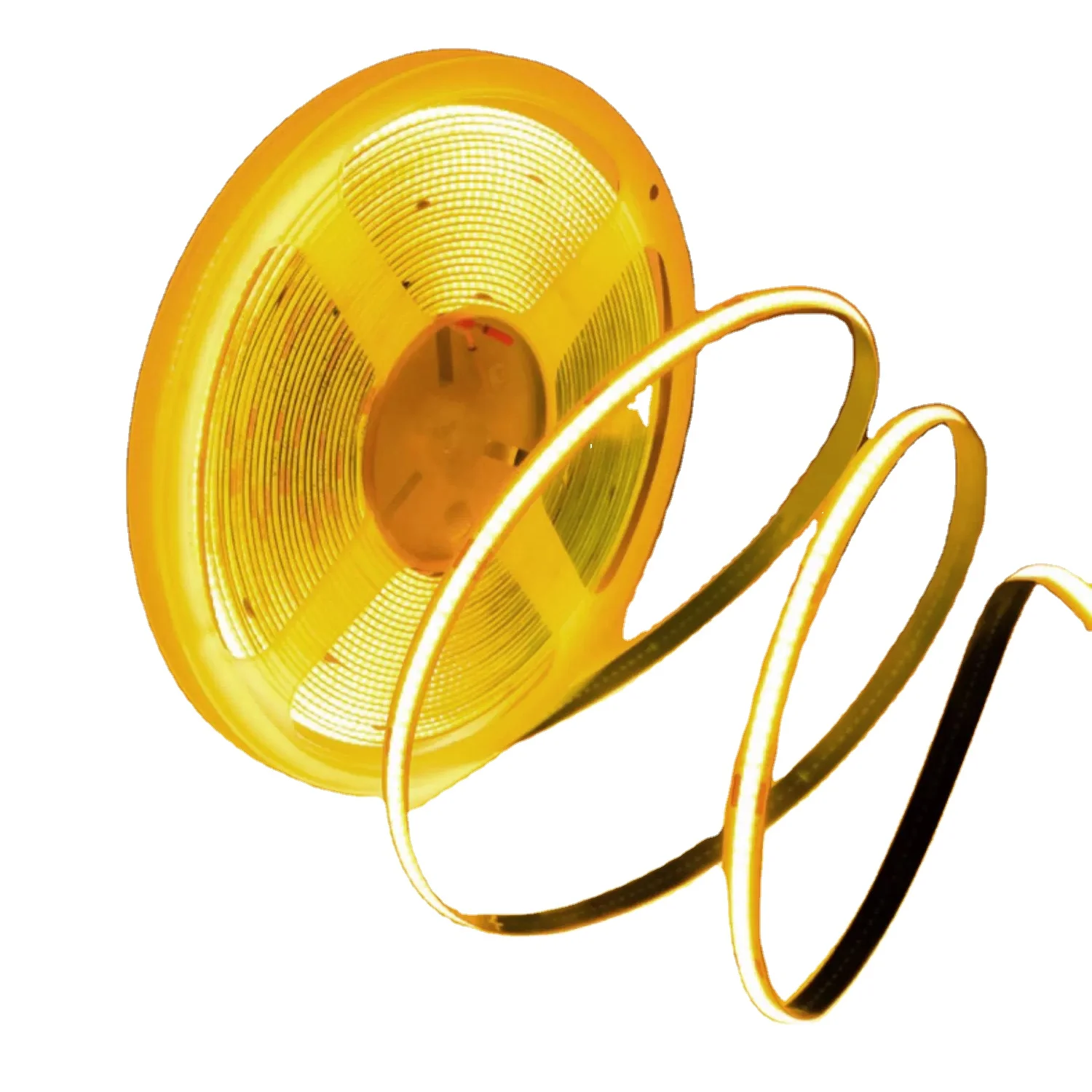 5V DC Low Voltage 10mm ETL Listed COB LED strips light 320LEDs/m for PC Desk office Decoration, can Connect Phone Adapter