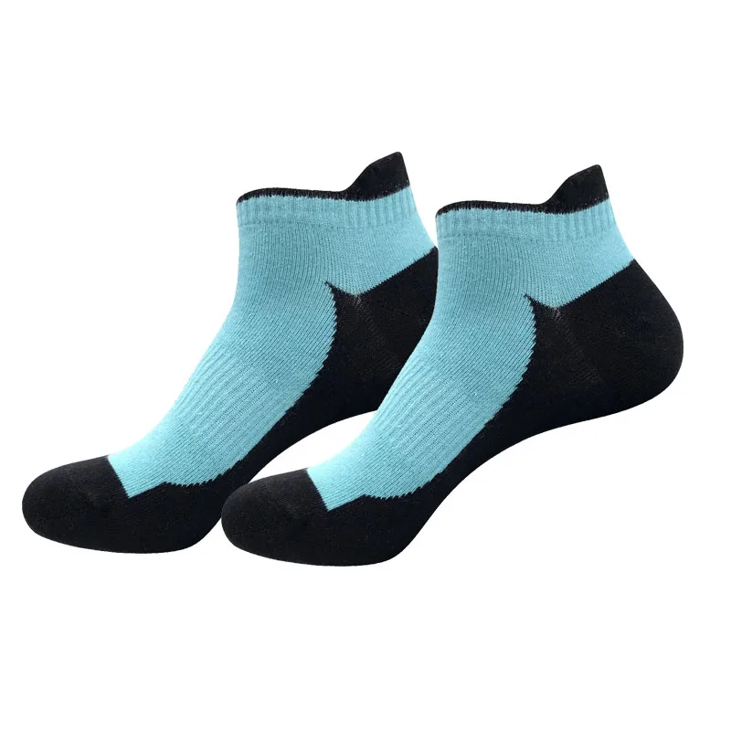 Wholesale marathon cotton breathable design your logo mens best short anklet running socks to stop blisters