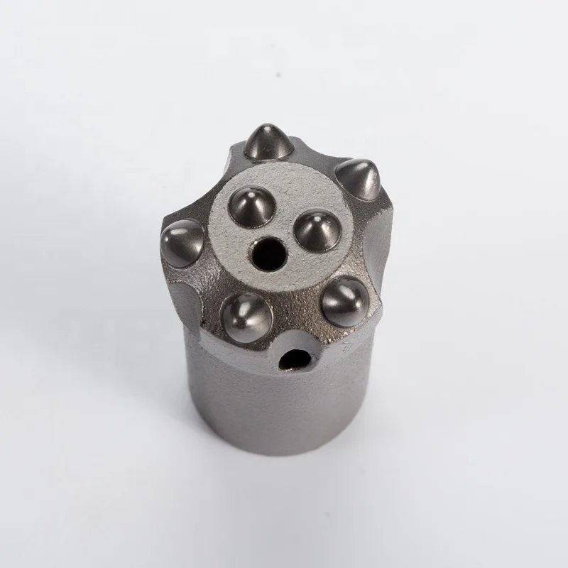 34mm 7 Buttons Tapered Button Drill Bit for Jack Hammer Thread Rock Drilling Tool