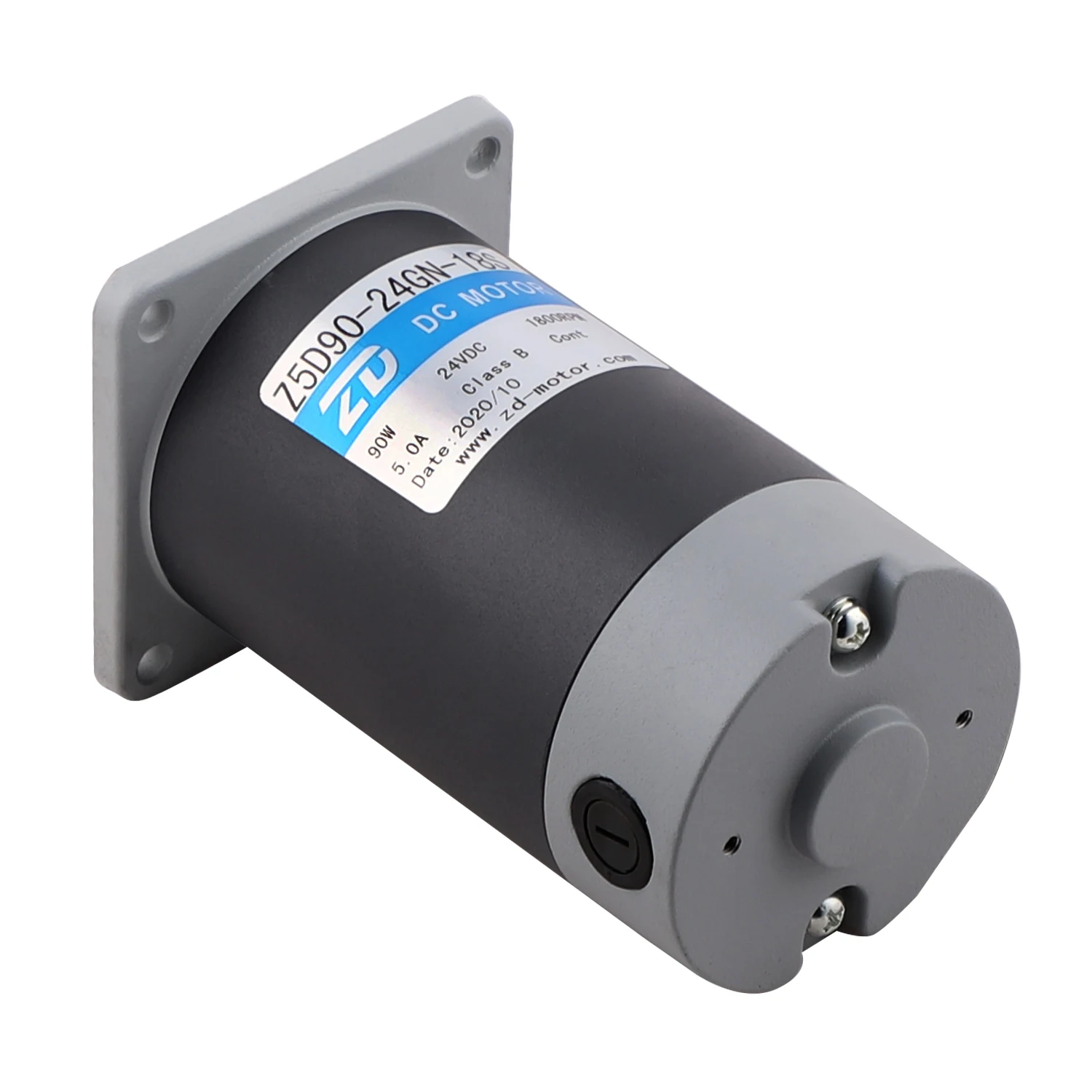 ZD Motor 90W 90mm 12V 24V 90V Road Sweeping Machine Gear Motor DC Motor Z5D90-24GN-18S