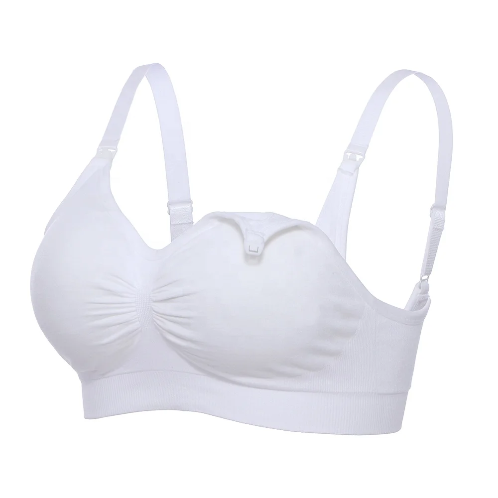 Ama Larsi Wholesale Athletic Wear Women Breathable Soft Maternity Nursing Sports Bra