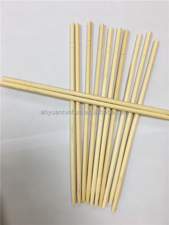 Wholesale 22cm Disposable Round Bamboo Chopsticks