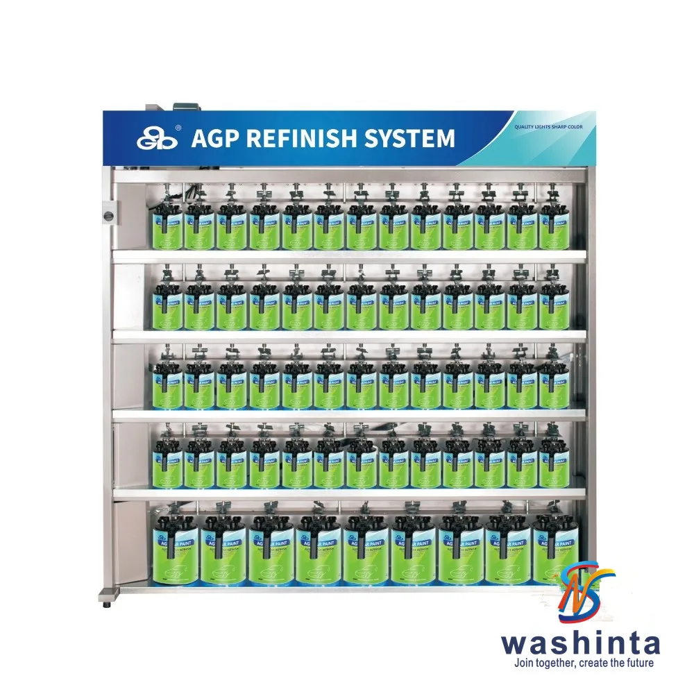 
Hot selling AGP 1K Metallic Pearl Color Basecoat Car Painting 