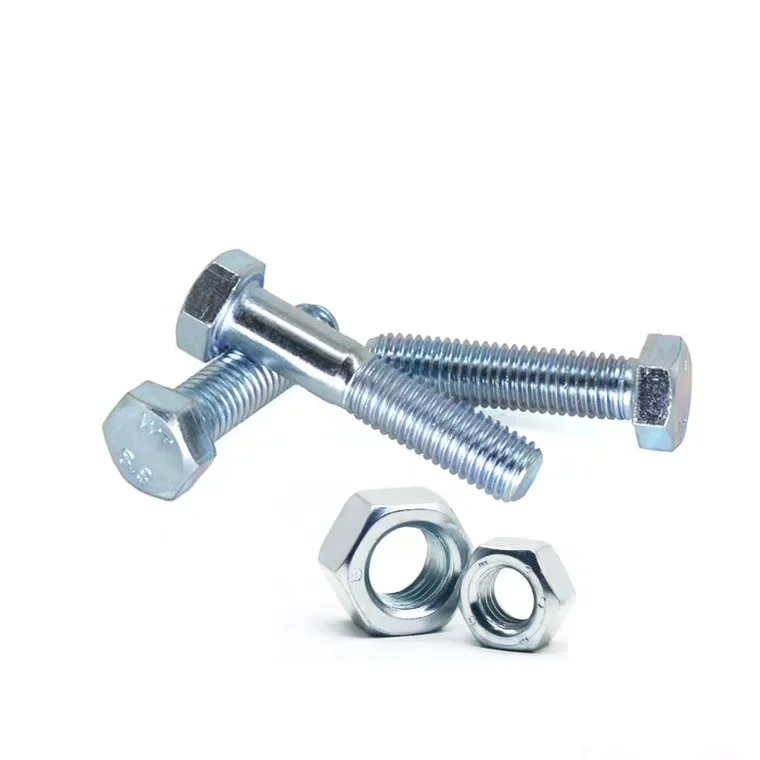 China Manufacture Hexagon Bolts And Nuts Galvanized Bolts Grade 8.8