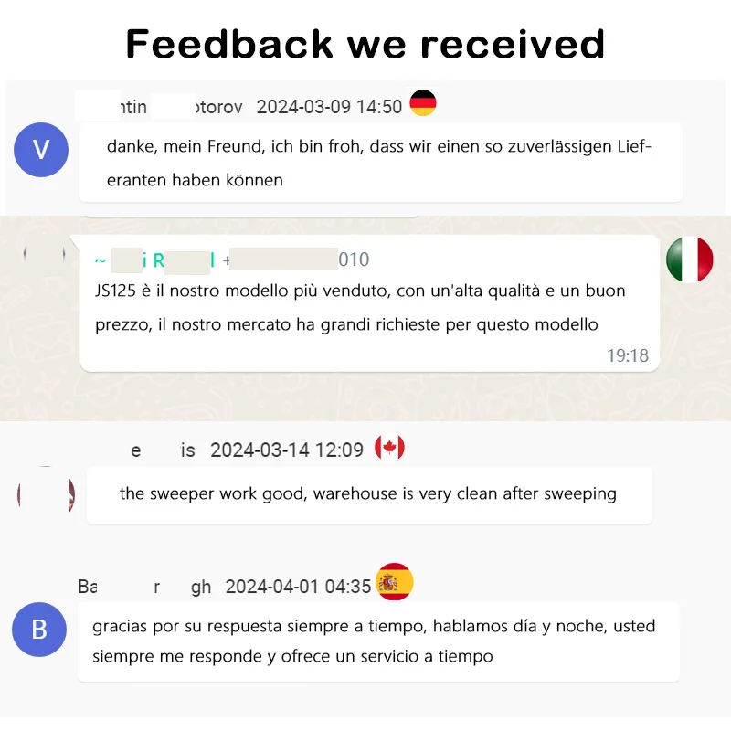 Cheap JS125 Industrial  Vacuum Floor Sweeper Machine Ride On Electric Street Road Sweeper with CE