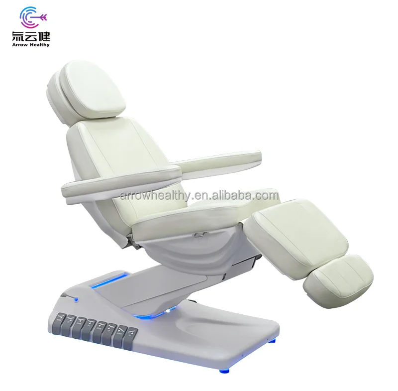 3 4 Motors Electric Facial Beauty Salon Bed Medical Spa Massage Treatment Table  Chair Aesthetic Tattoo Bed salon chairs beauty