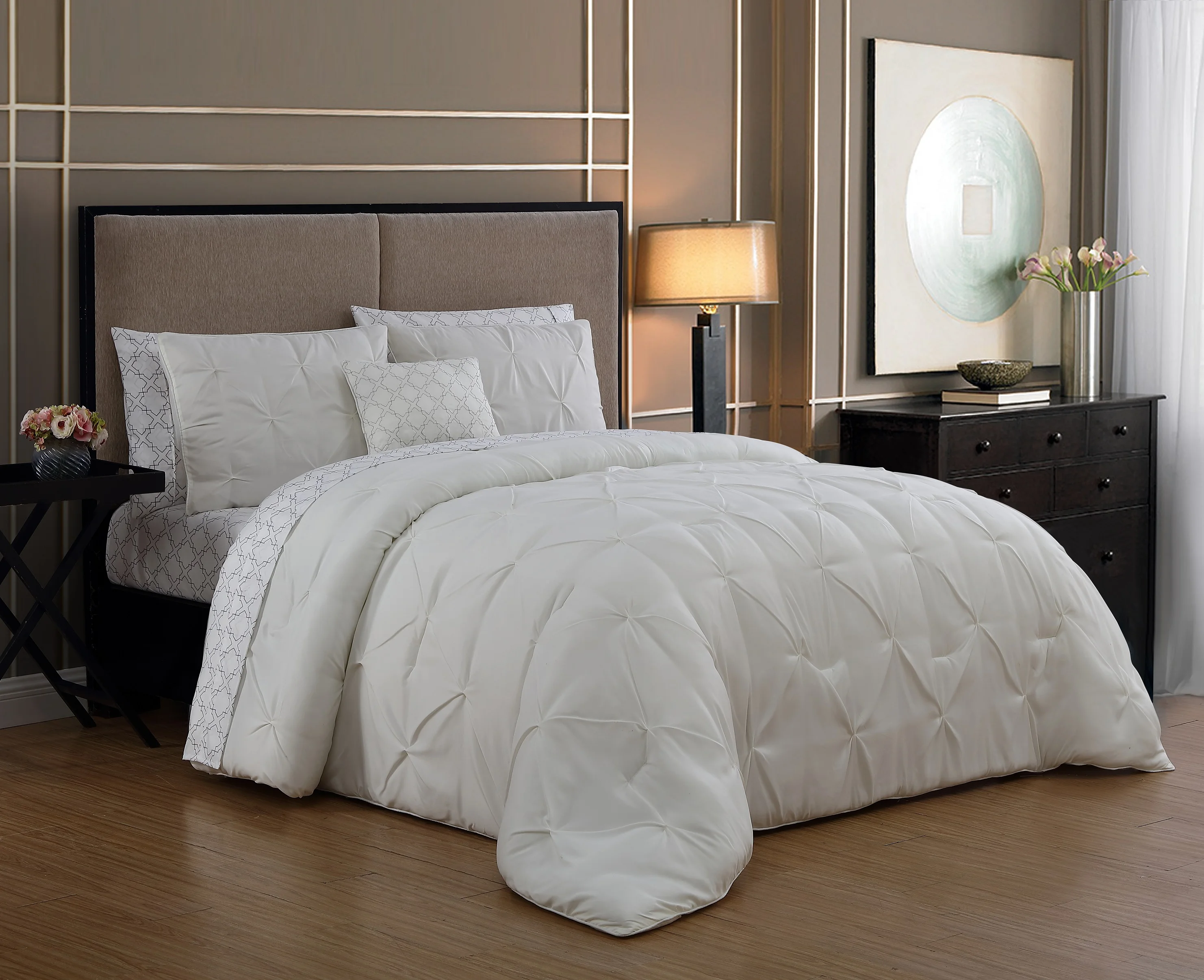  Printed best selling microfiber luxury bedding quilt set