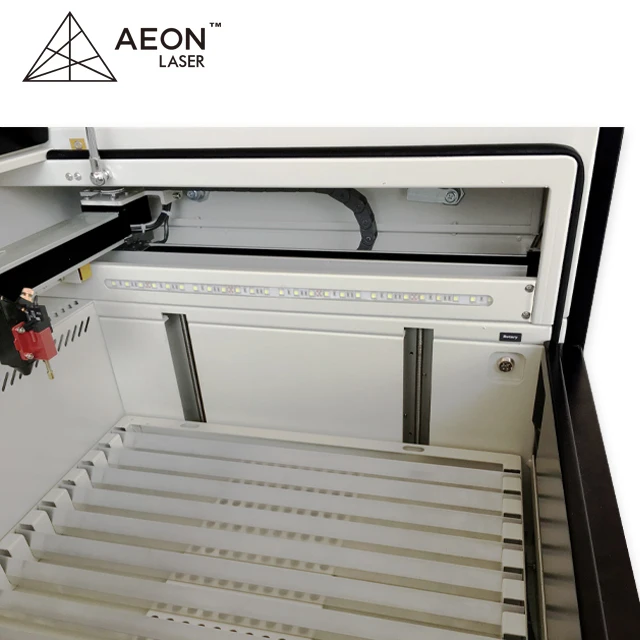 Лазерный станок Aeon Mira CO2 Настольный лазерный гравер Mira7 мощность RF30W стеклянная трубка 40w 60w 80W/AEON Лазерная