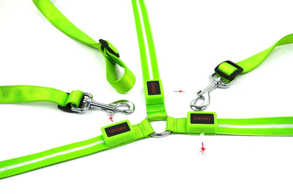  Прямая продажа с завода регулируемый ремень безопасности для лошадей светодиодный нагрудник