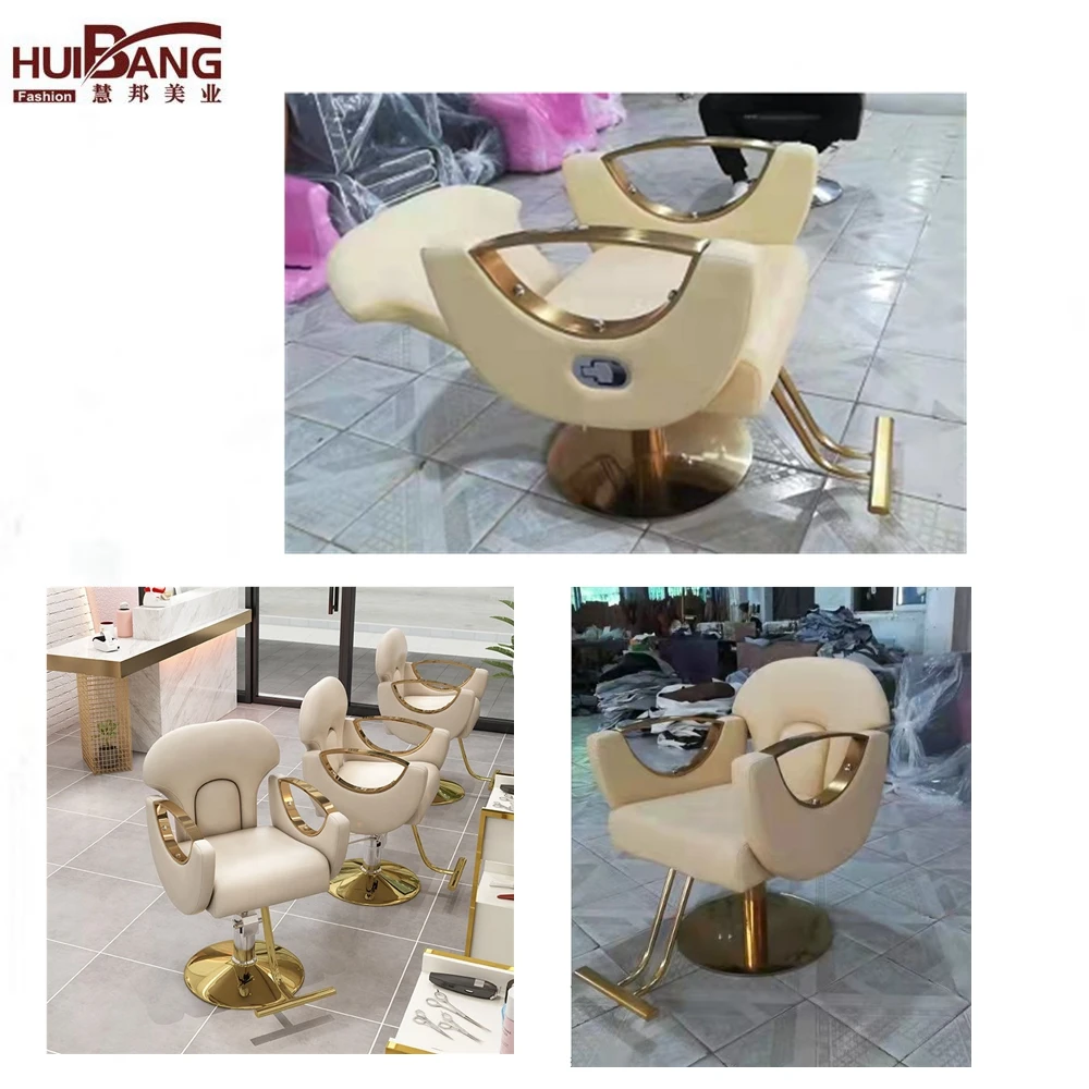 New Design Luxury Classic Barber Chair Vintage Salon Hydraulic Pump For Salon Chair for sale