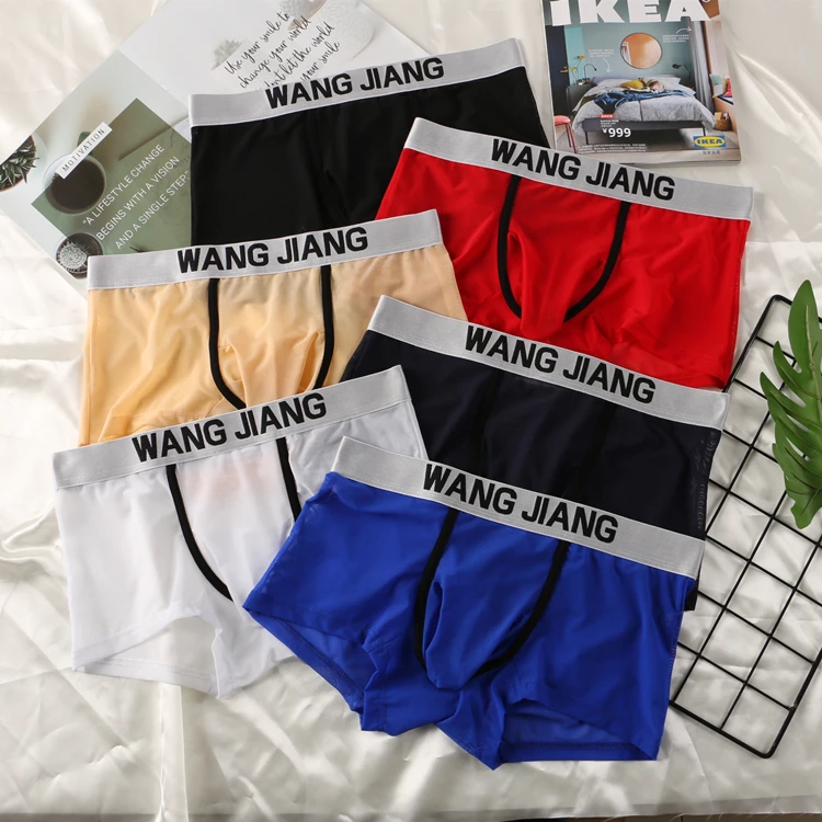 see through gays man elephant nose underwear sexy mesh boxers briefs wholesale