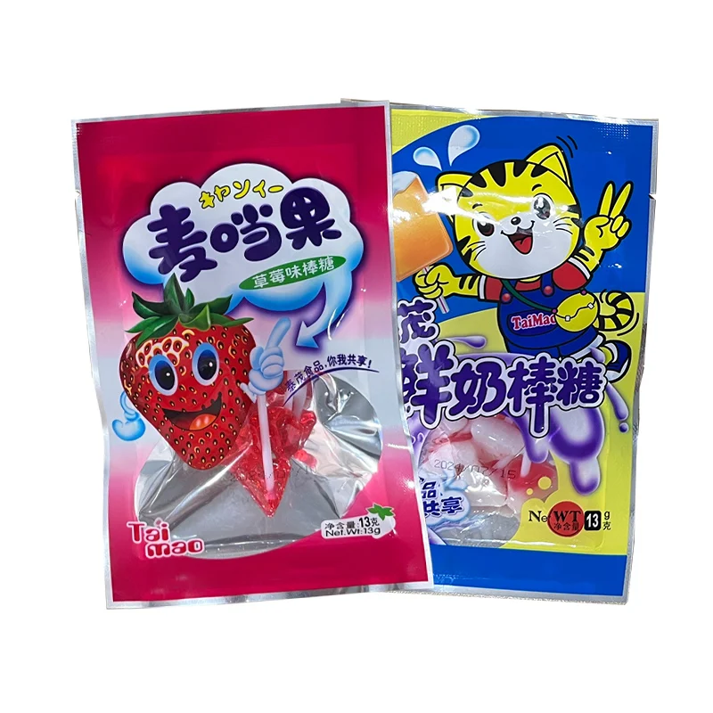candy wholesalers 13g bag student snacks shaped hard candy bonbons mini lollipop