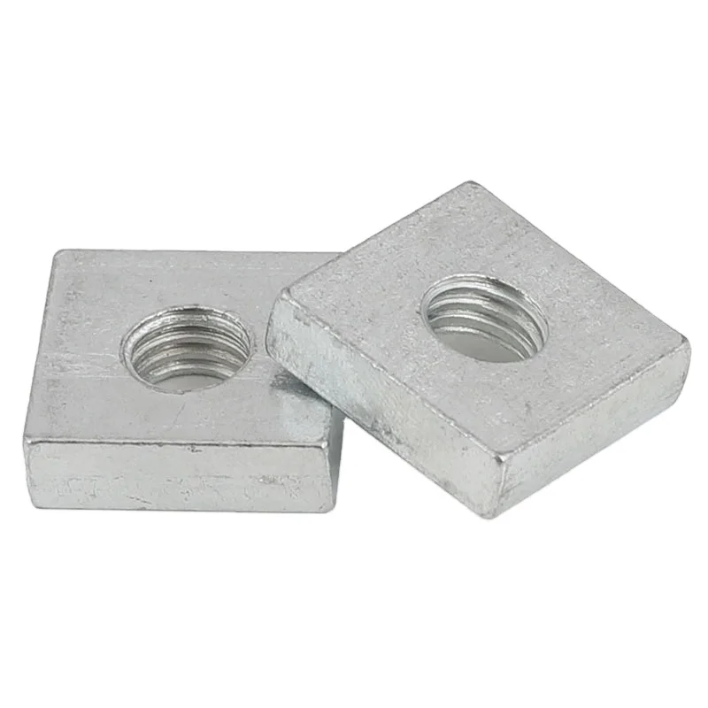 Rectangular Nut DIN562 Stainless Steel A2-70 A4-70 A2-80 A4-80 A286 18-8 Stainless Steel Square Nut