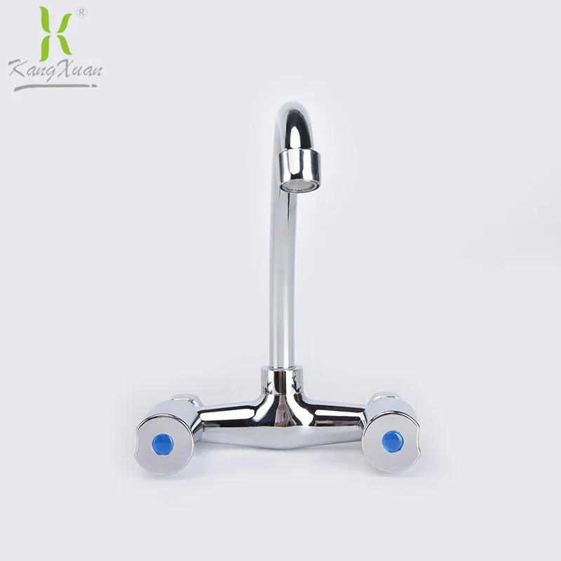 Peerless kitchen white faucet, with two double-handle