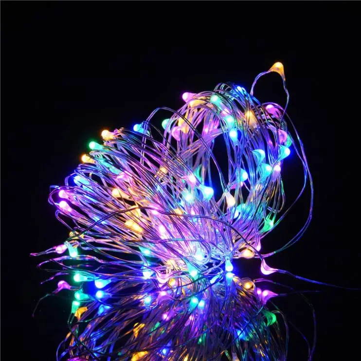 Fairy String Lights, 12 Pack Fairy Lights Battery Operated, 1M 10 LED Christmas Flexible Copper Wire Lights For Party