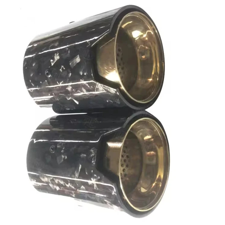 Yuqin YUQIN  Hot Sale Stainless Steel and Carbon Fiber Exhaust Tip for BMW MINI cooper
