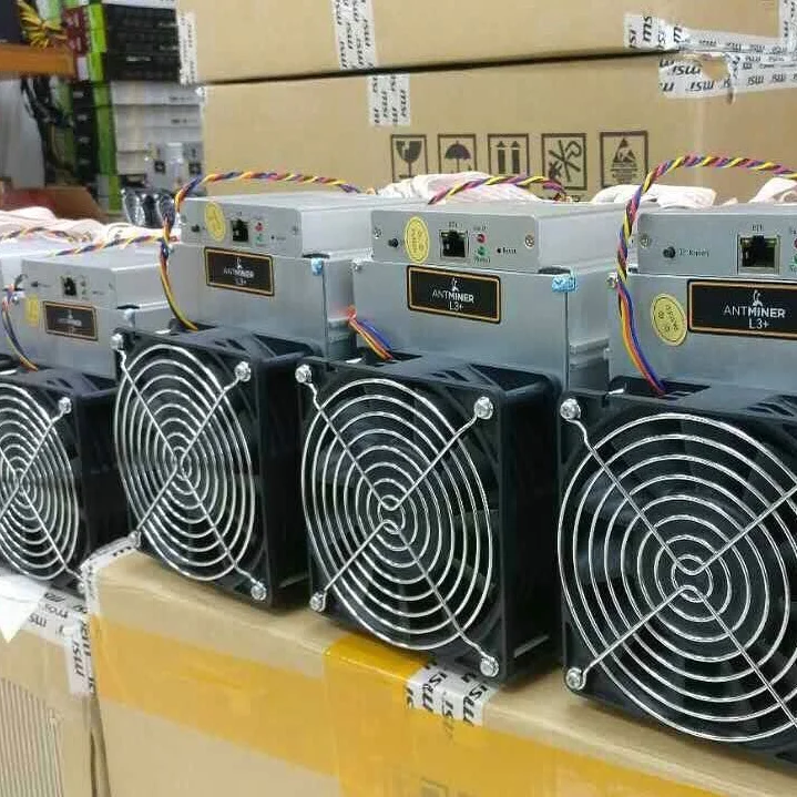 
2021 Hot Sale Used Second Hand Dogecoin LTC Antminer L3 L3+ 504MH/S Bitmain miner L3+ 508M 